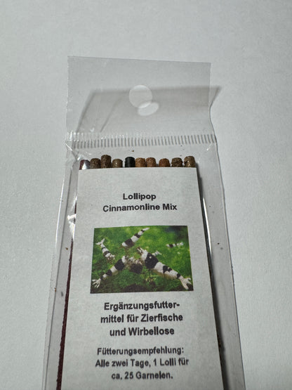 Garnelen Lollies (Strawberry-,CinnamonLine & Rote Mückenlarven)